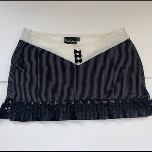 Beach Bunny Tuxedo Swim Skirt Cover Up